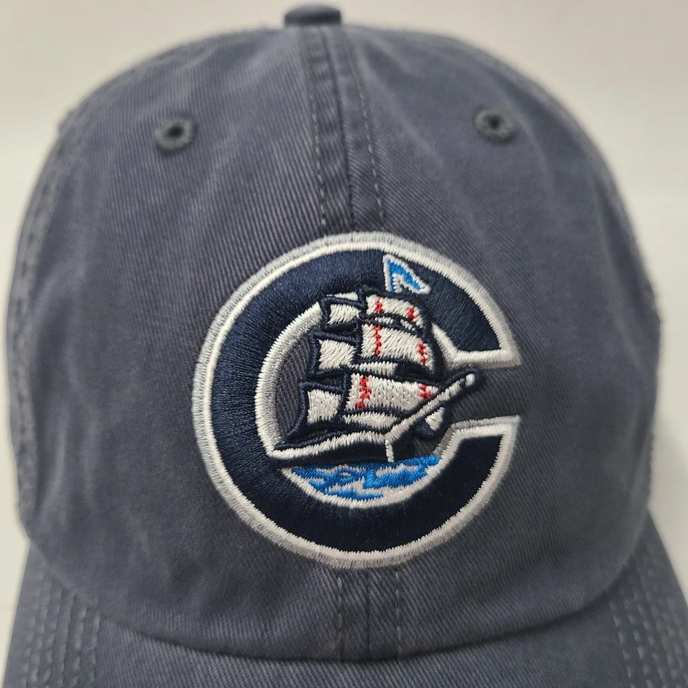 Columbus Clippers Hat Fitted M 47 Brand Franchise Blue White MiLB Baseball Men